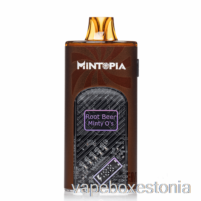 Vape Box Estonia Mintopia Turbo 9000 ühekordne Juurõlu Minty O's